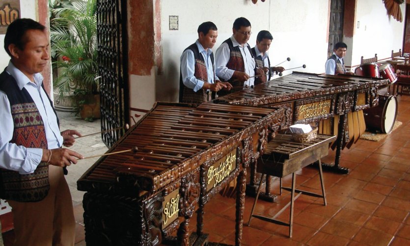 Players of Marimba. Players of Marimba.