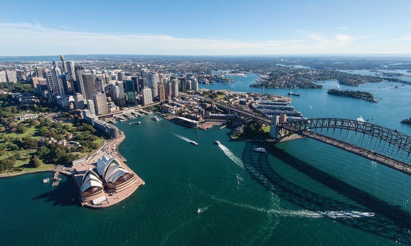 Survol de Sydney. Survol de Sydney.