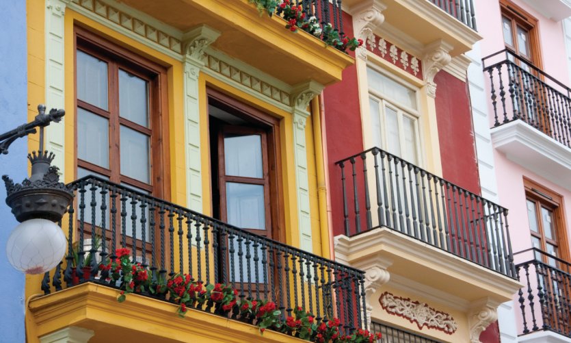 Façades de Valence. Façades de Valence.