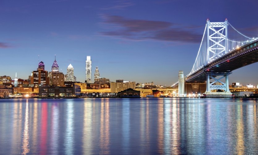 <p>Filadelfia y el puente Benjamin Franklin</p> <p>Filadelfia y el puente Benjamin Franklin</p>