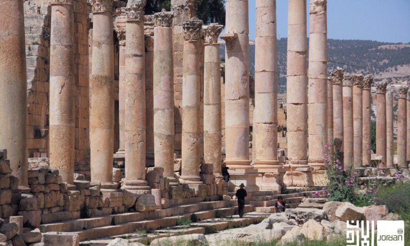 Sitio de Jerash. Sitio de Jerash.