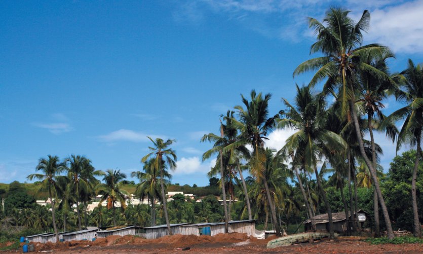 Village de Bandrélé. Village de Bandrélé.