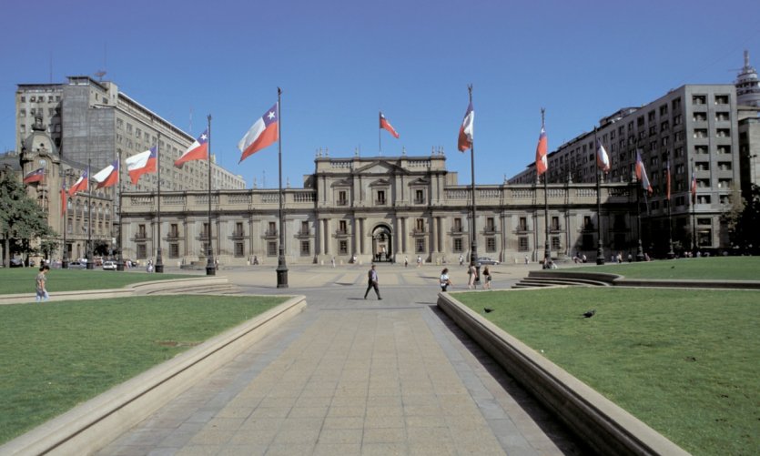<p>Palais pésidentiel La Moneda</p> <p>Palais pésidentiel La Moneda</p>