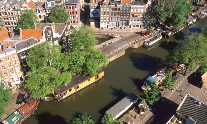 Vue de Prinsengracht. Vue de Prinsengracht.