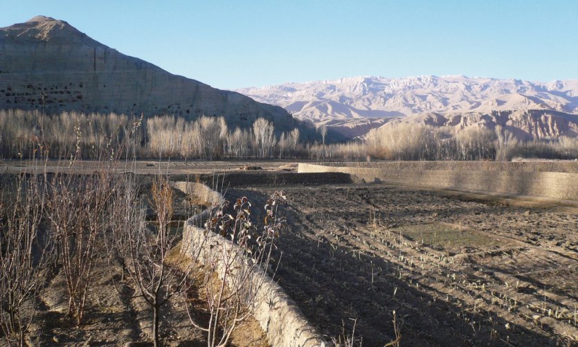 Campagne aux alentours de Bâmiyân. Campagne aux alentours de Bâmiyân.