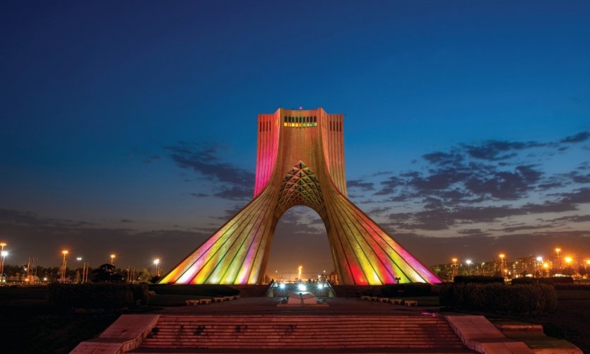 Tour Azadi, Téhéran. Tour Azadi, Téhéran.