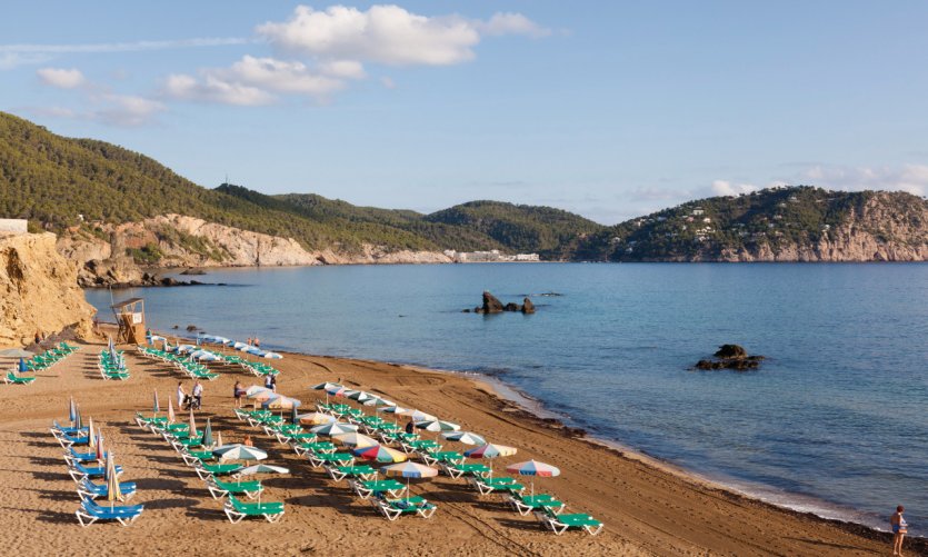 <p>Playa de Es Figueral.</p> <p>Playa de Es Figueral.</p>