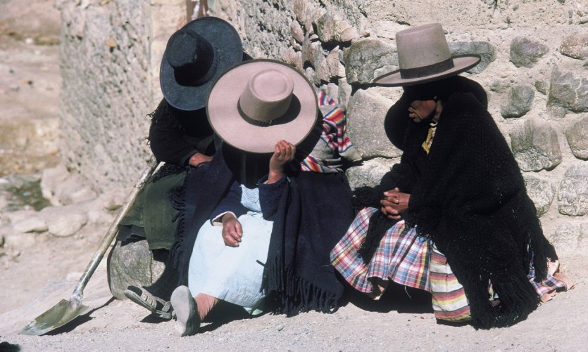 Habitantes de Potosí. Habitantes de Potosí.