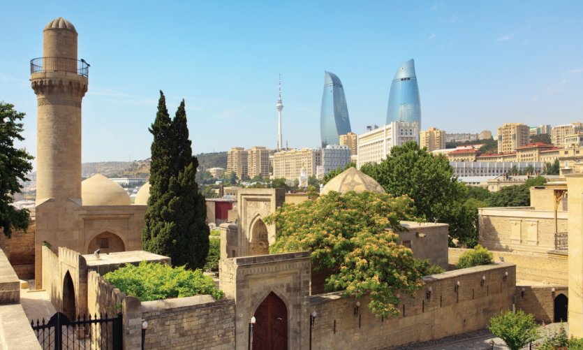 Palacio de los Shahs Shirvan, Bakú. Palacio de los Shahs Shirvan, Bakú.