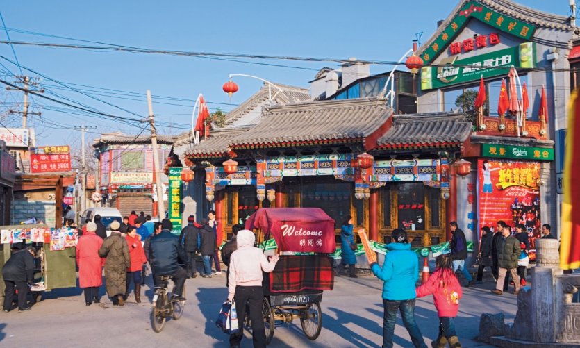 Hutongs. Hutongs.