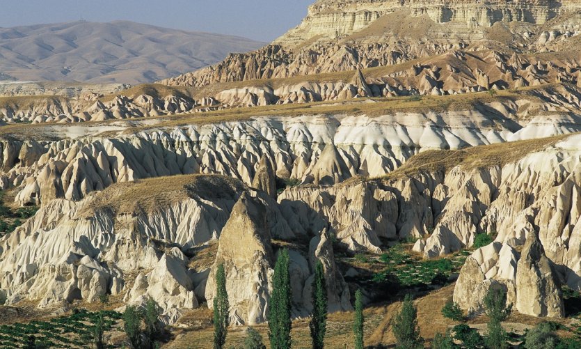 <p>Paysage des environs de Göreme.</p> <p>Paysage des environs de Göreme.</p>