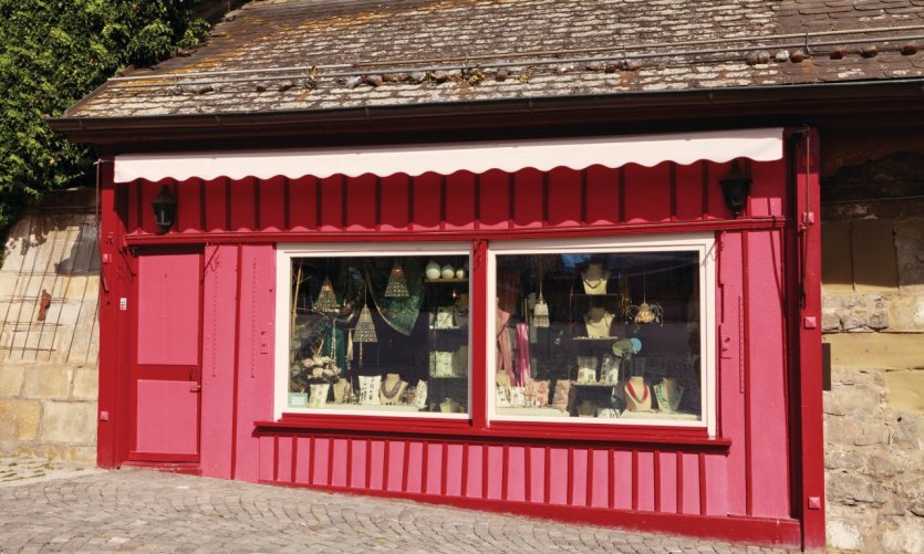 Petite boutique dans la vieille ville. Petite boutique dans la vieille ville.