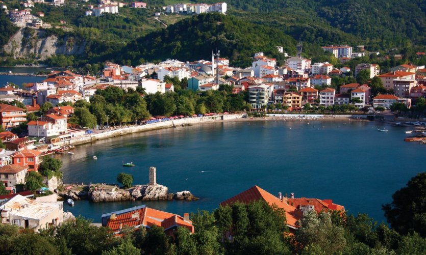 Amasra sur les rives de la mer noire. Amasra sur les rives de la mer noire.