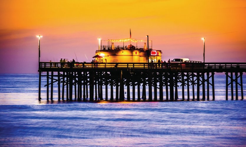 Balboa Pier, Newport Beach. Balboa Pier, Newport Beach.