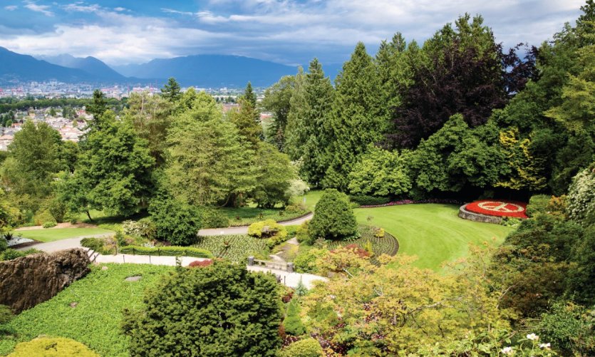 Parc Queen Elizabeth, Vancouver. Parc Queen Elizabeth, Vancouver.