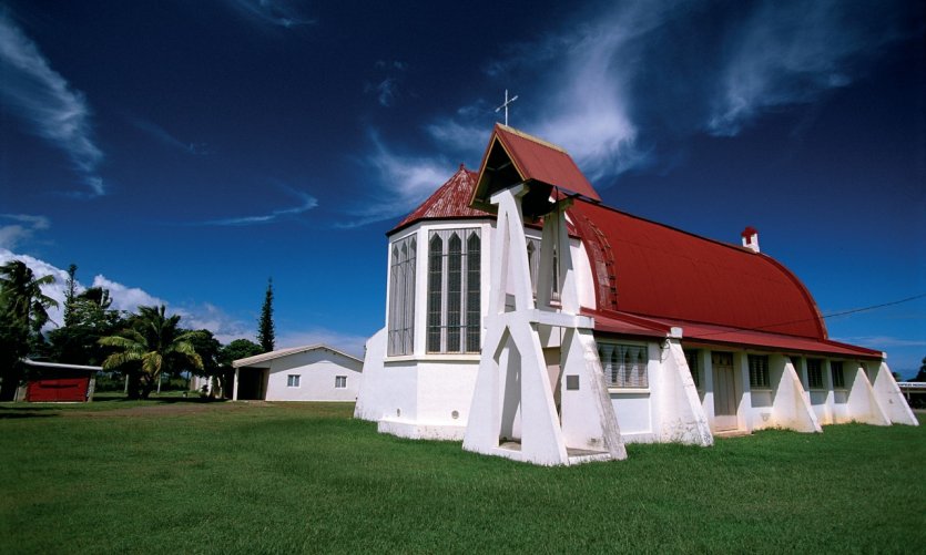 L'église de Koumac. L'église de Koumac.