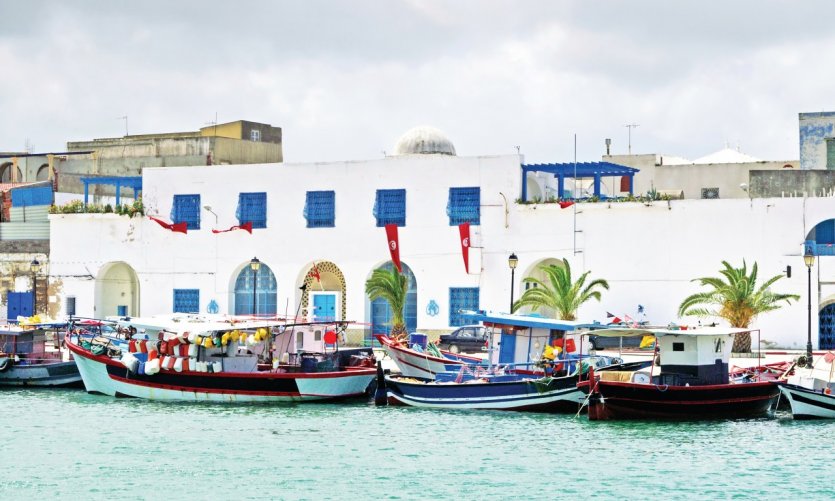 <p>Le vieux port de Bizerte.</p> <p>Le vieux port de Bizerte.</p>