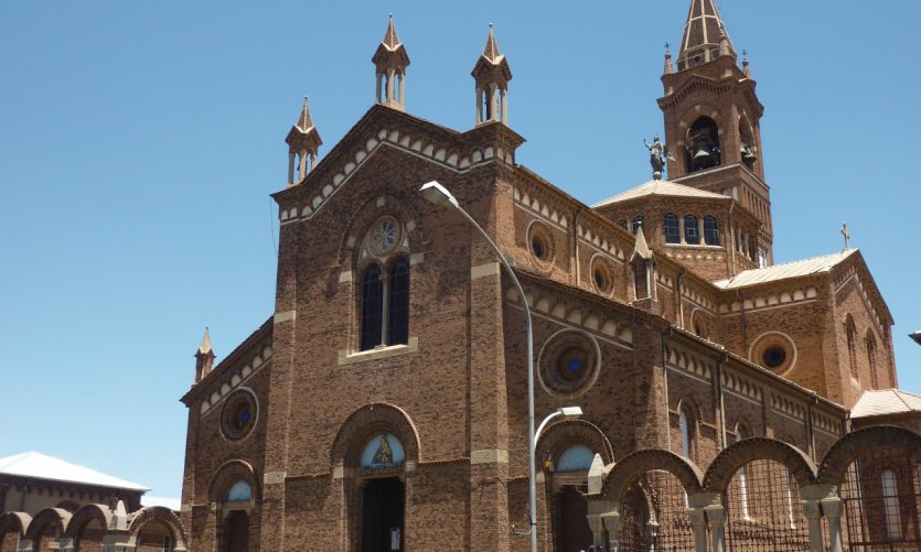 <p>Cathédrale catholique Sainte Marie.</p> <p>Cathédrale catholique Sainte Marie.</p>