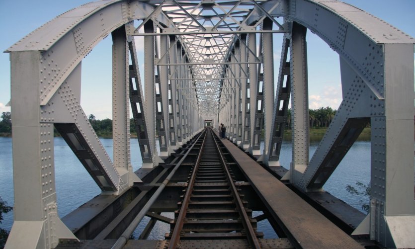 Pont ferroviaire près de Tamatave Pont ferroviaire près de Tamatave