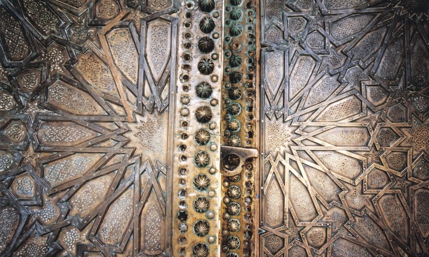 <p>Puerta de la mezquita Sidi Boumediene.</p> <p>Puerta de la mezquita Sidi Boumediene.</p>