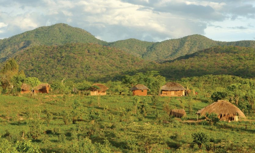 Paysage des rives du lac Malawi. Paysage des rives du lac Malawi.