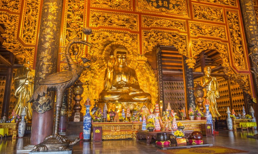 Pagode de Bai Dinh. Pagode de Bai Dinh.