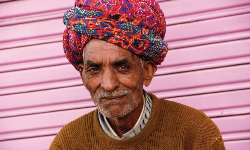 Regard perçant à Udaïpur. Regard perçant à Udaïpur.