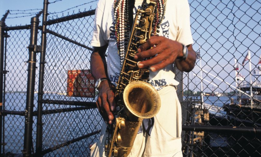 Musicien de jazz de La Nouvelle-Orléans. Musicien de jazz de La Nouvelle-Orléans.