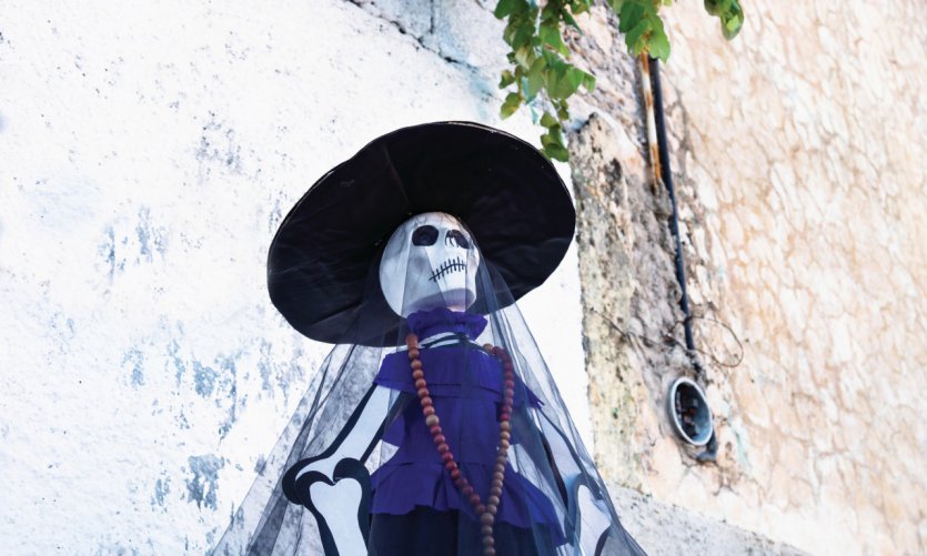 Marionnette<i> </i>pour le<i> Dia de les Muertos</i> à Mérida. Marionnette<i> </i>pour le<i> Dia de les Muertos</i> à Mérida.