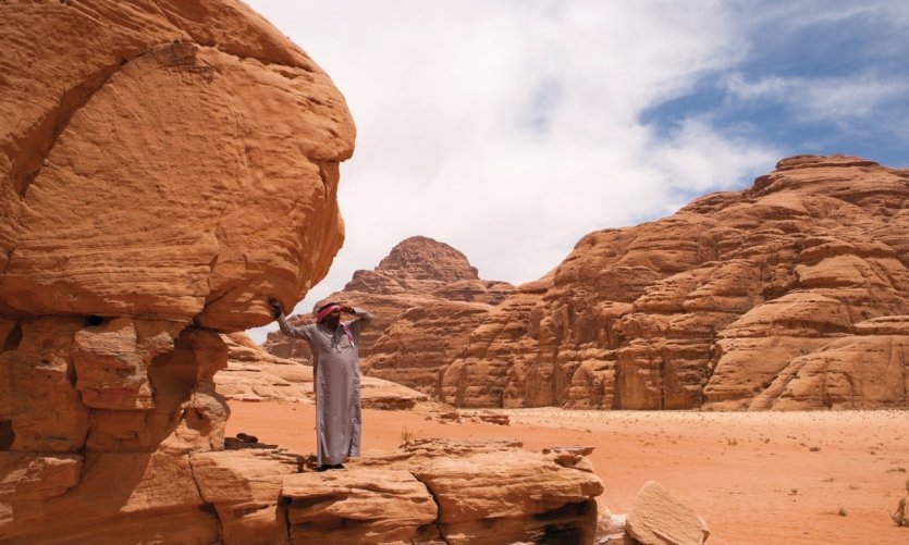 <p>Désert de Wadi Rum.</p> <p>Désert de Wadi Rum.</p>