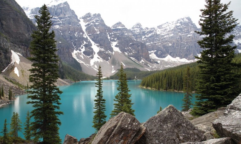 Lac Moraine. Lac Moraine.