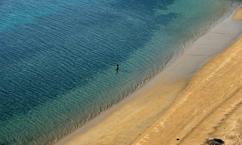 Playa Sables Blancs, cerca de Tadjourah. Playa Sables Blancs, cerca de Tadjourah.