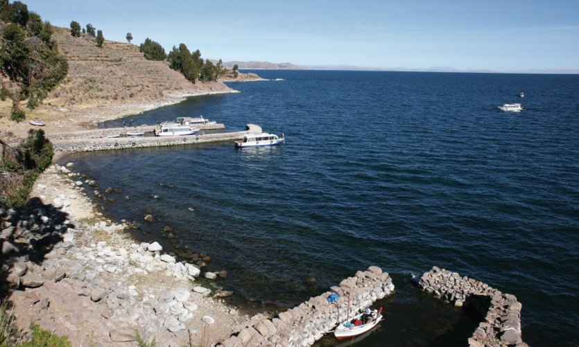 Isla de Taquile. Isla de Taquile.