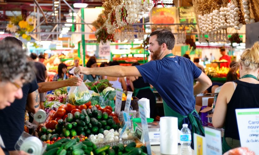 Marché Jean-Talon. Marché Jean-Talon.