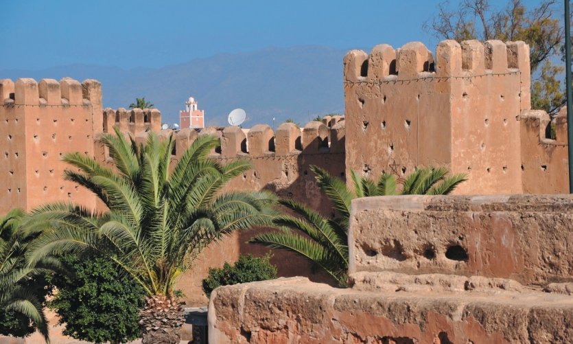 Les remparts de Taroudant. Les remparts de Taroudant.