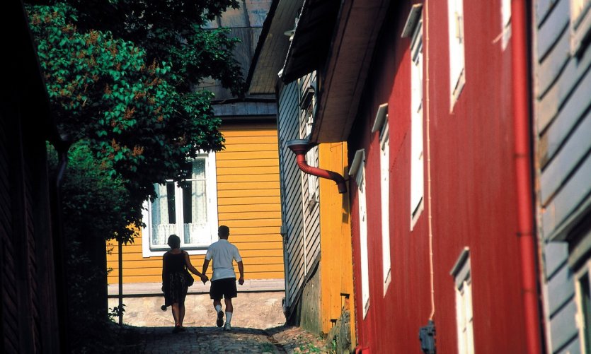 Ruelle de Porvoo. Ruelle de Porvoo.