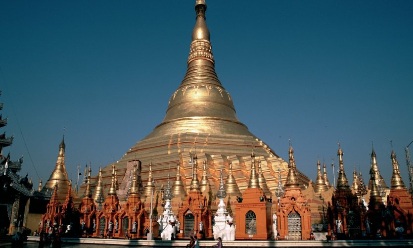 Pagode Shwedagon. Pagode Shwedagon.