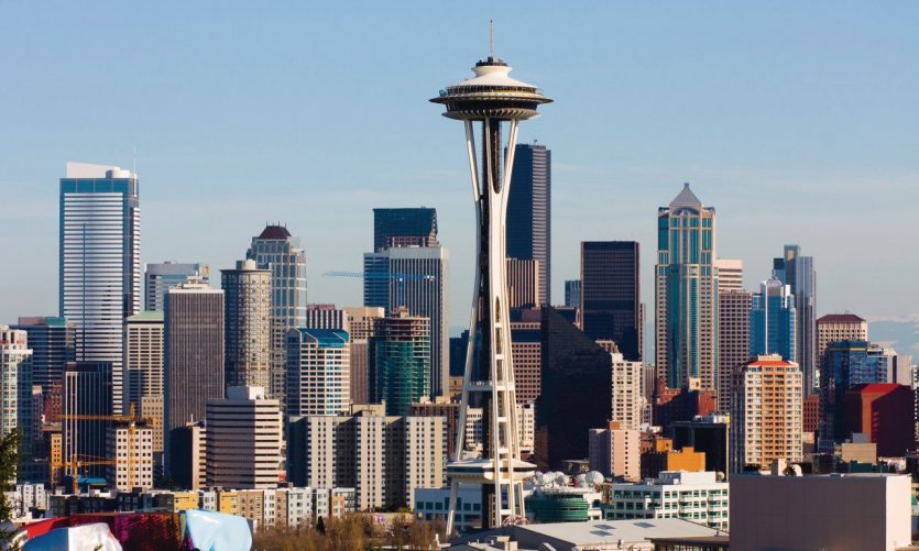 <p>Panorama en Seattle.</p> <p>Panorama en Seattle.</p>