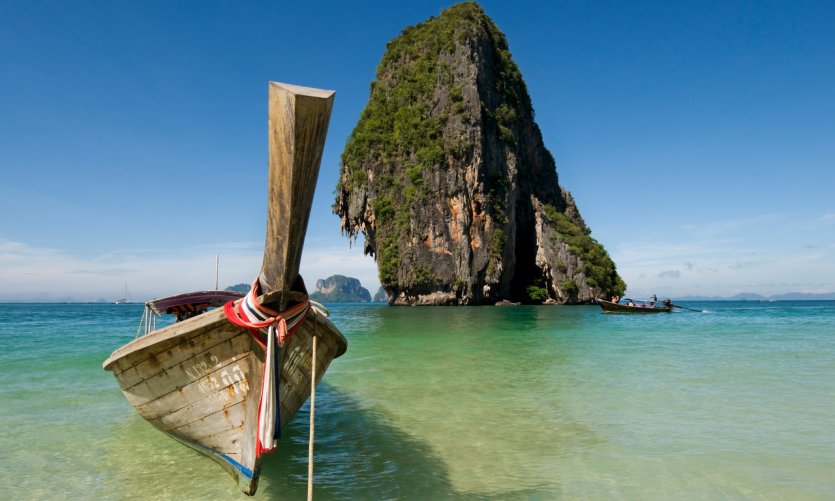 Station balnéaire d'Ao Nang. Station balnéaire d'Ao Nang.