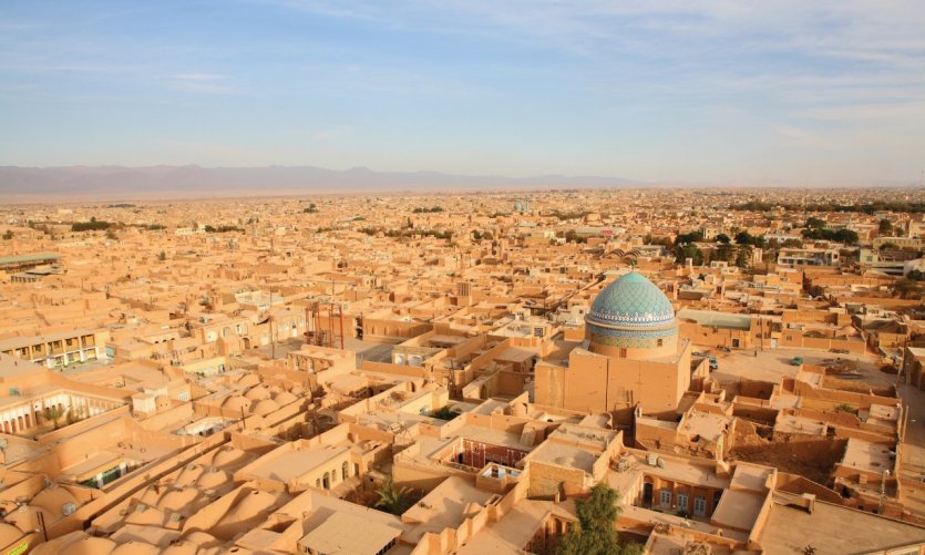 Vieille ville de Yazd. Vieille ville de Yazd.