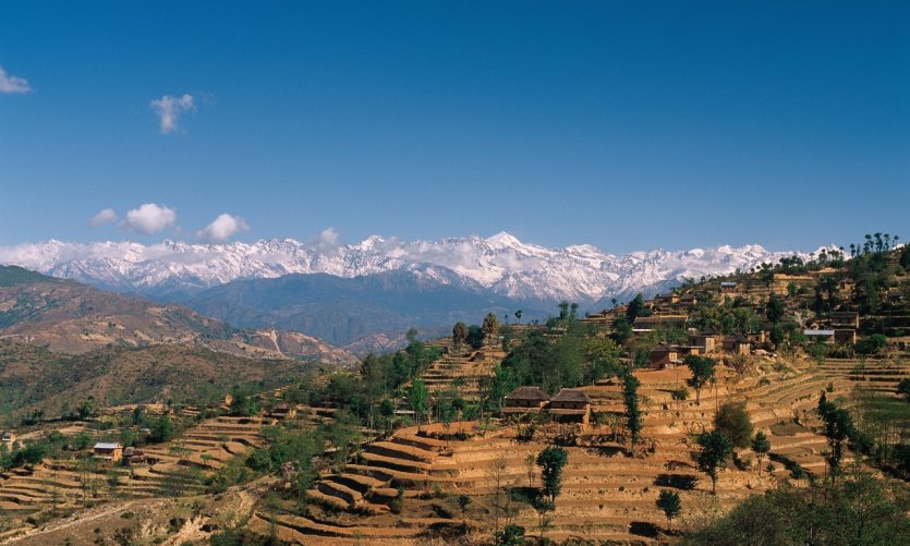 Lorsque le temps le permet, Nagarkot offre un sublime panorama sur la chaîne himalayenne. Lorsque le temps le permet, Nagarkot offre un sublime panorama sur la chaîne himalayenne.