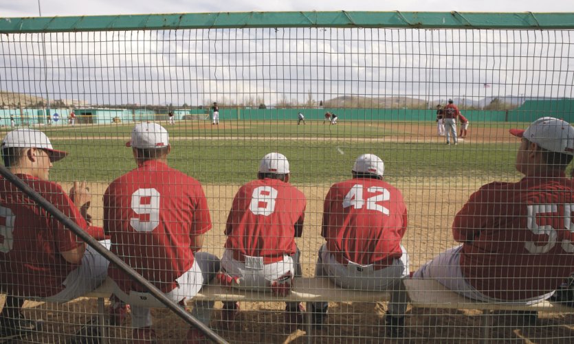 Match de baseball. Match de baseball.