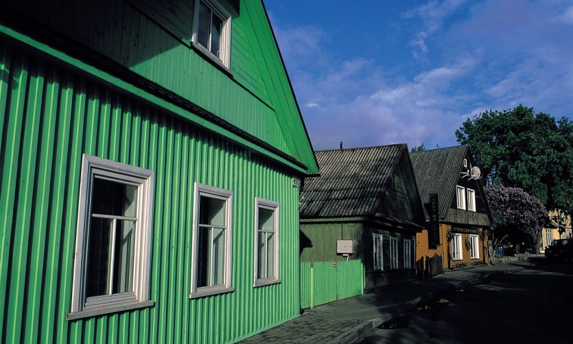 Habitations à Trakai. Habitations à Trakai.