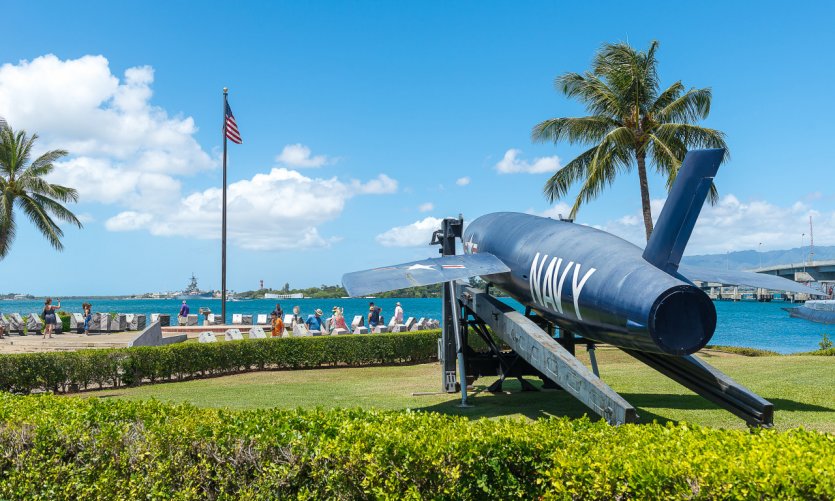 USS Arizona Memorial. USS Arizona Memorial.