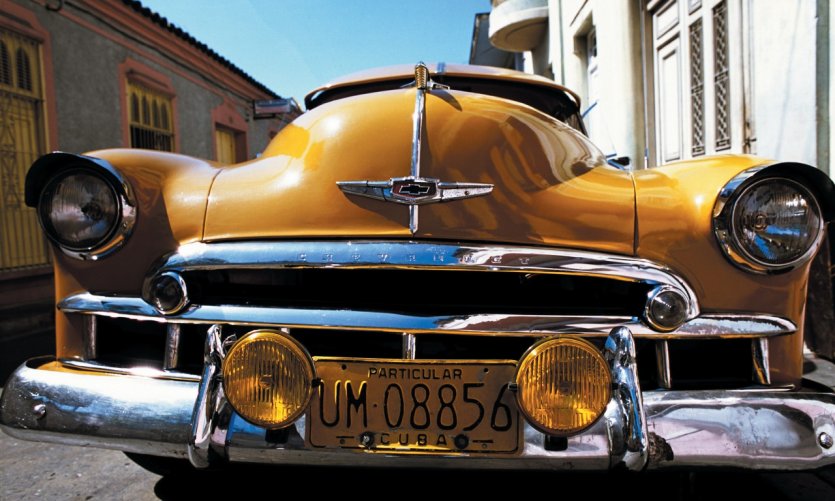 Vieille voiture américaine. Vieille voiture américaine.
