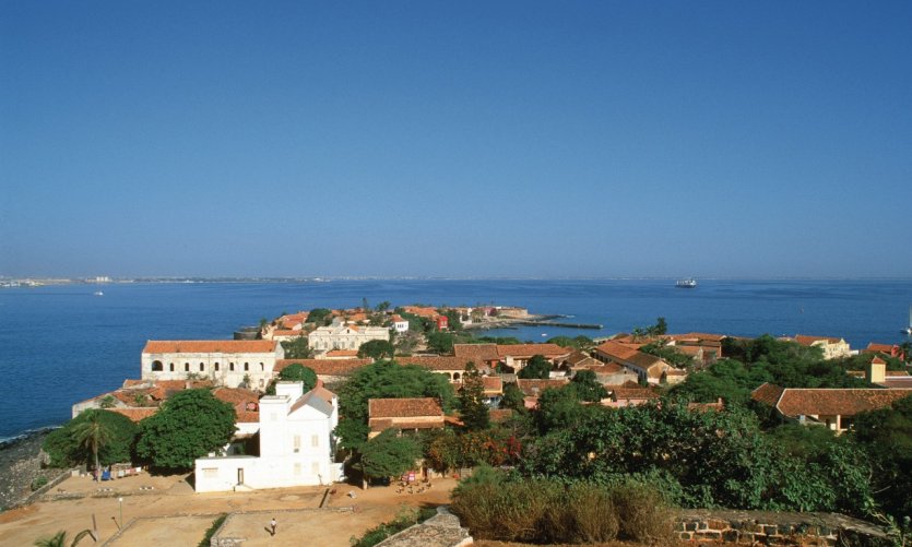 Île de Gorée. Île de Gorée.