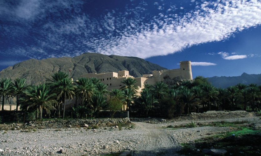 Fort de Nakhal dans le nord. Fort de Nakhal dans le nord.