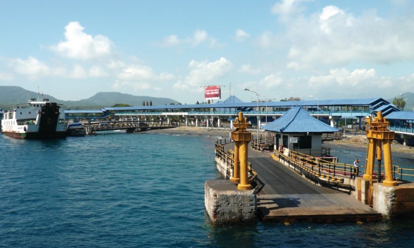 Port de ferry de Gilimanuk. Port de ferry de Gilimanuk.