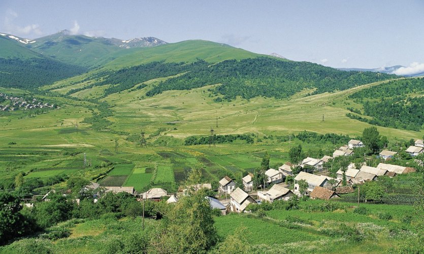 Village aux environs de Vanadzor. Village aux environs de Vanadzor.
