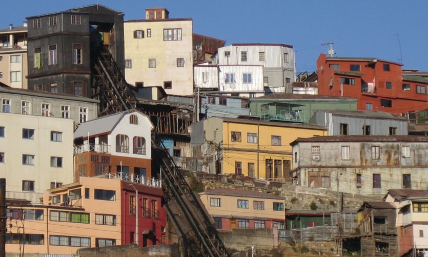 Funiculaire de Valparaiso. Funiculaire de Valparaiso.